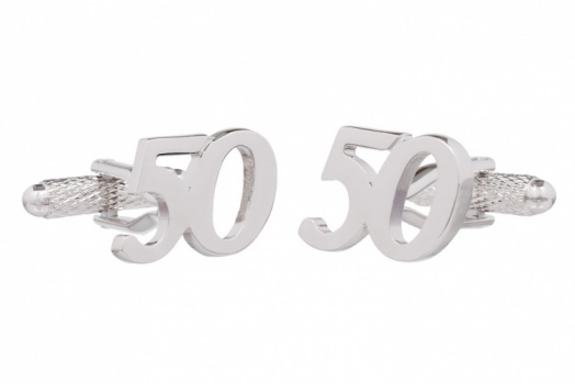 50th Birthday Cufflinks